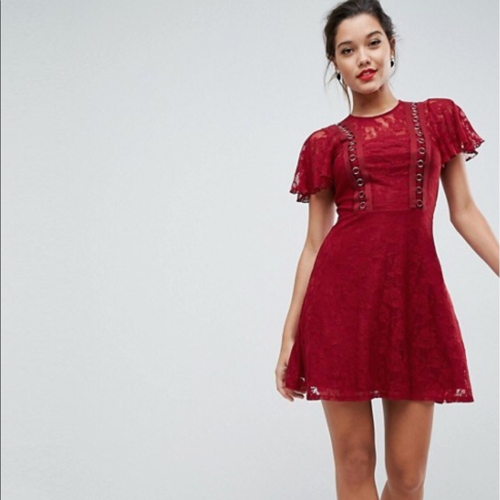Asos lace dress